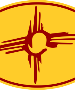 Stylized ZIA Oval Decal
