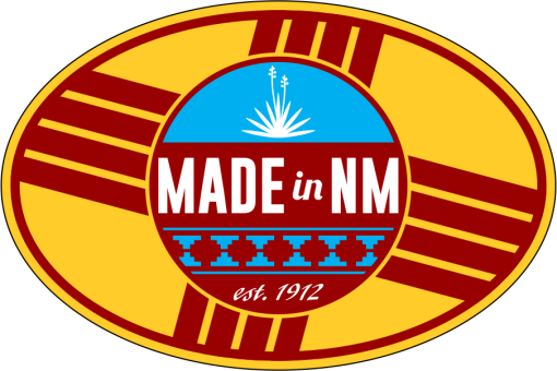 Made in NM Oval Decal
