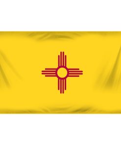 New Mexico 3ft x 5ft Printed Polyester Flag