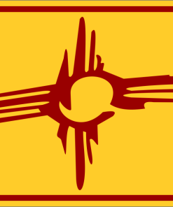 Stylized ZIA License Plate