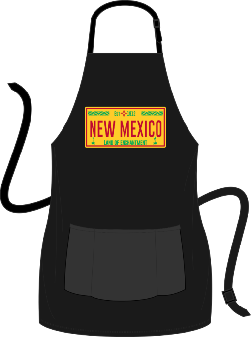 Authentic New Mexico License Plate Apron