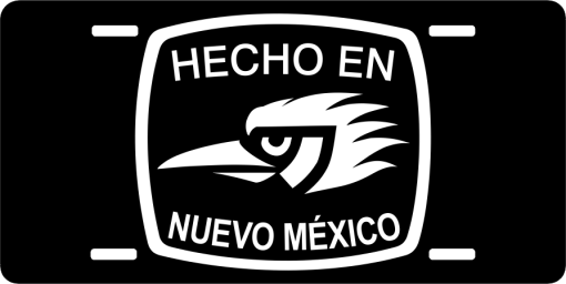 Hecho En Nuevo Mexico License Plate
