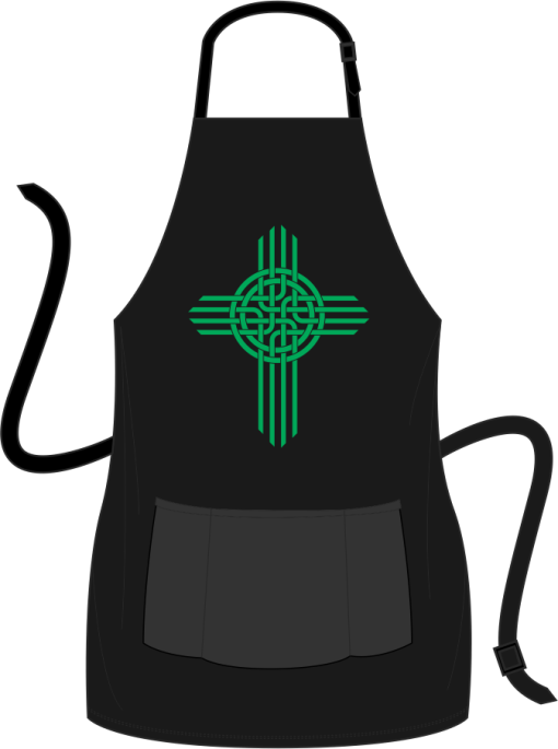Celtic ZIA Cross Apron