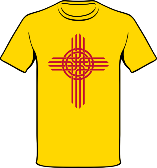 Celtic ZIA Cross Shirt - Image 3