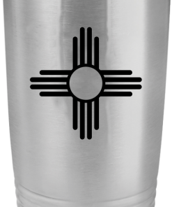 Zia Symbol - 20oz Powder Coated Tumbler